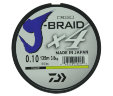Леска плетеная DAIWA "J-Braid X4" 135м 0,10мм жёлтая