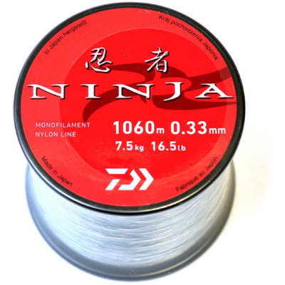 Леска DAIWA "Ninja X Line" 1060м 0,33мм