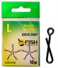 Застежка "Fish Season" Quick №L 5кг (10шт) 2031-L