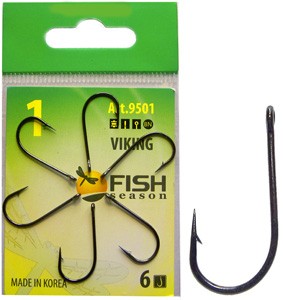 Крючок Fish Season VIKING bn №12 (10шт)