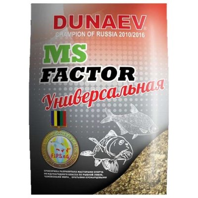 Прикормка  "Dunaev" MS FACTOR 1кг. Универсальная