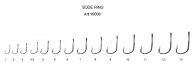 Крючок Fish Season SODE-RING bn № 6 (10шт) 10006-06F