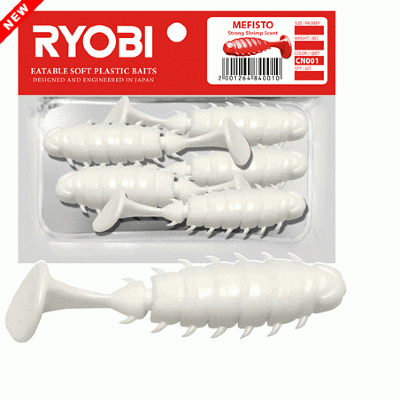 Риппер Ryobi MEFISTO 48mm цв.CN001 (white night) (5 шт)