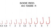 Крючок Fish Season SODE-RING red № 2 (10шт) 10006-R02F