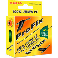 Леска плетен. AQUA ProFix Dark-Green 0,16mm 100m