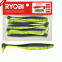 Риппер Ryobi MINNOW 76mm цв.CN012 (fresh kiwi) (5шт)