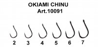 Крючок Fish Season OKIAMI CHINU RING 2BH bn №7 (6шт) 10091-07F