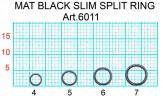 Заводные кольца Season-Fish  4мм 2,4кг (20шт) SLIM 6011-04F