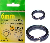Заводные кольца Season-Fish  4мм 2,4кг (20шт) SLIM 6011-04F