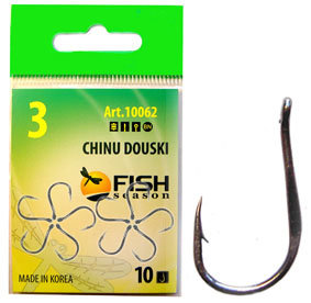 Крючок Fish Season CHINU DOUSKI-RING bn №1 (10шт) 10062-01F