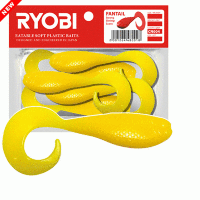 Риппер-твистер Ryobi FANTAIL 62mm цв.CN004 (sweet melon) (5шт)